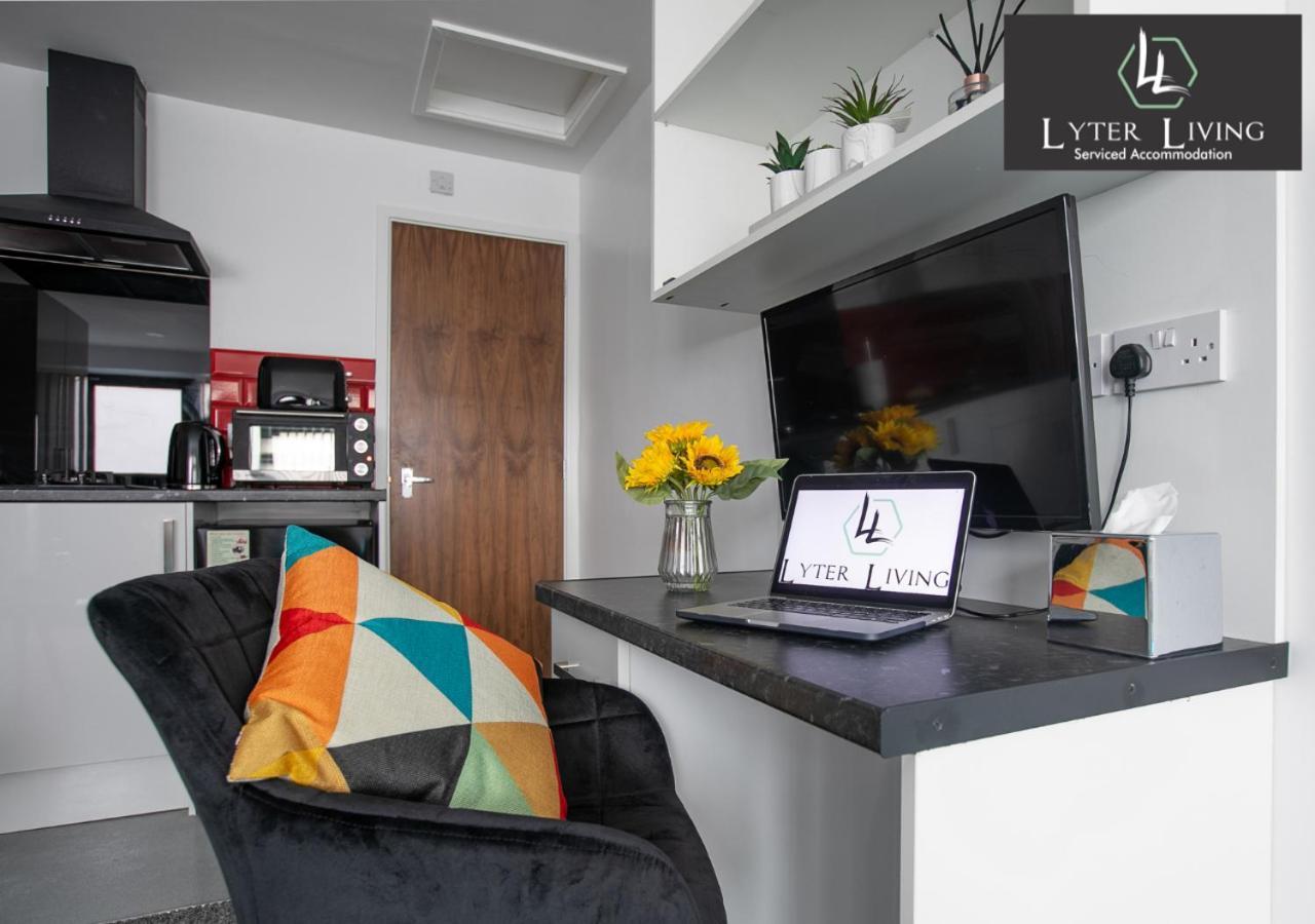 Studio Apartments By Lyter Living Desks & Wifi - Monthly Stays Available Leicester Exterior foto
